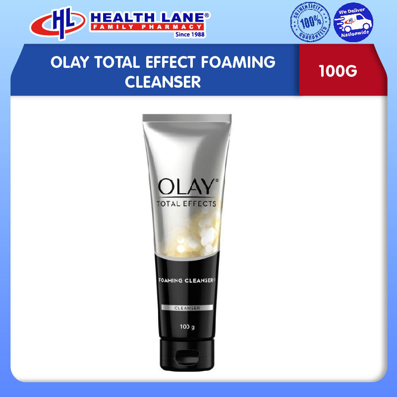 OLAY TOTAL EFFECT FOAMING CLEANSER (100G)